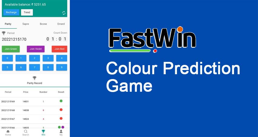 Fastwin Colour Prediction Game